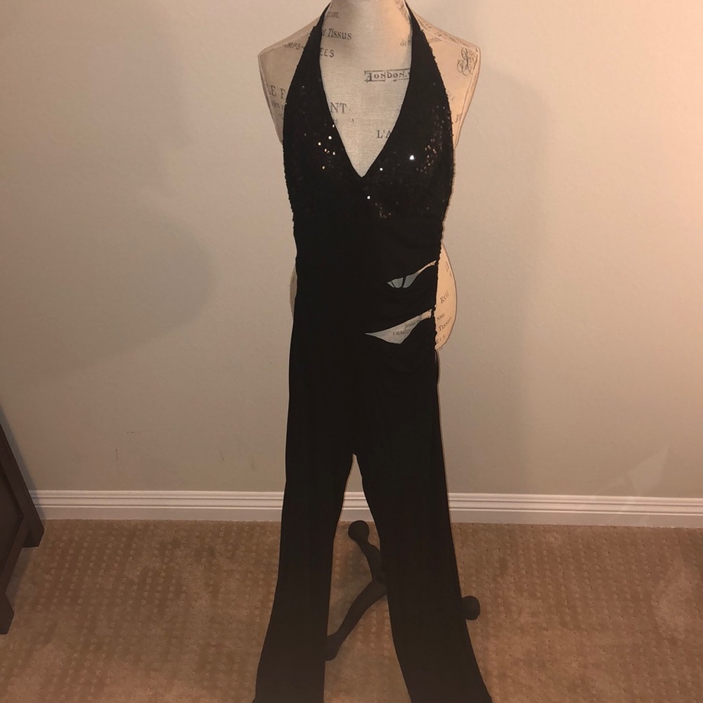 Black Halter Jumper